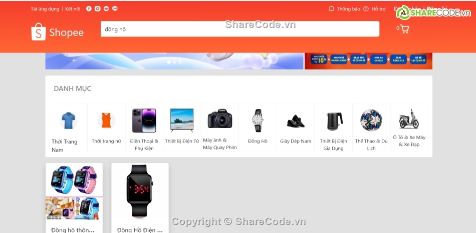 thương mại điện tử,reactjs,website bán hàng,code web  Shopee,source code web  Shopee